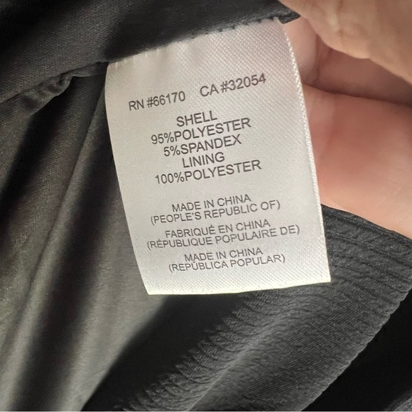 Anthropologie Hutch Black Wrap Dress Sleeveless Ribbed NEW Ronnie - Picture 6 of 6